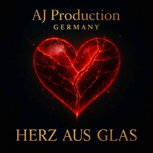 AJ Production Germany-Herz aus Glas - AJ Production Germany Official Store
